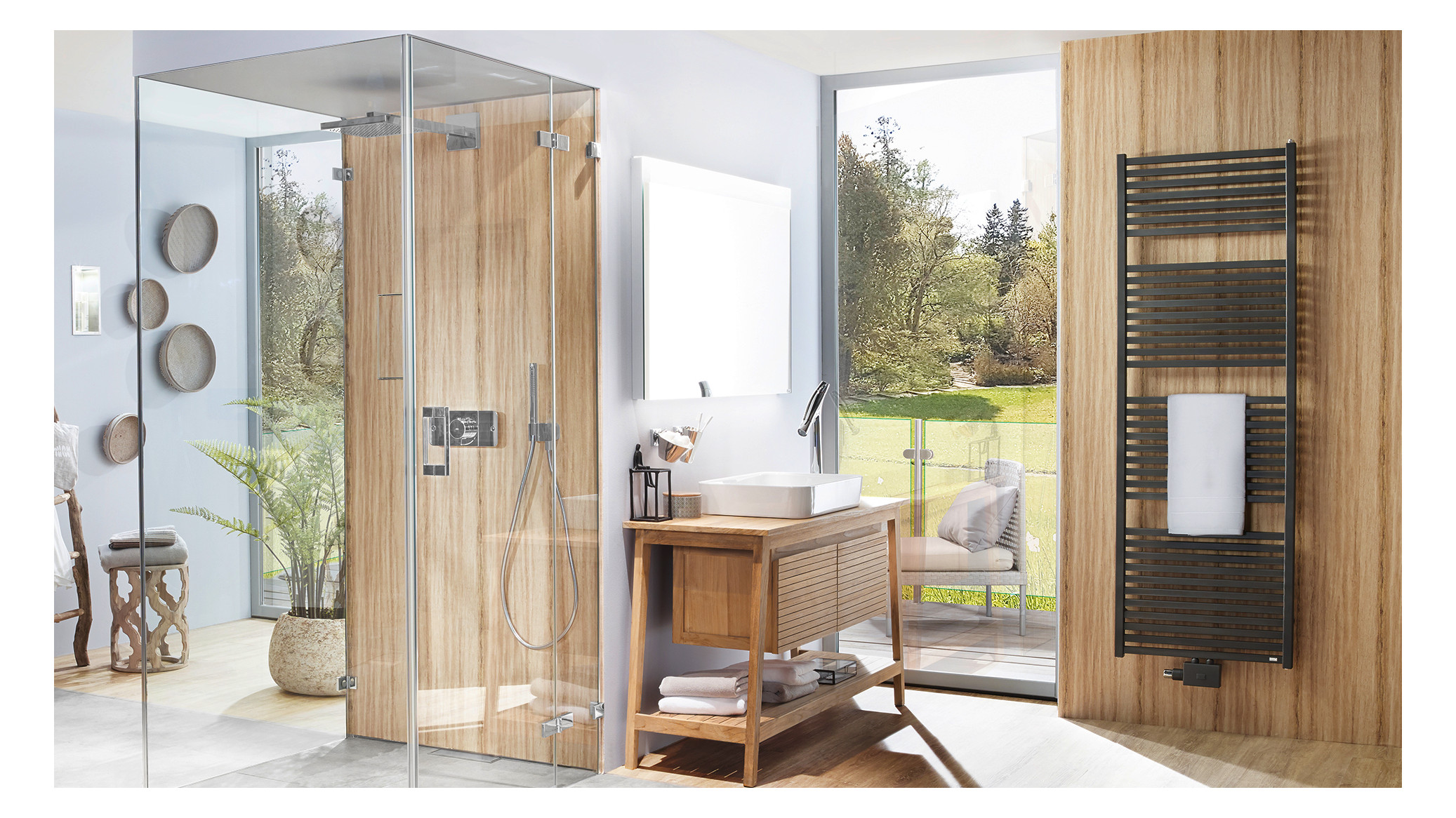 Bemm Badheizkörper Mido Q 1818 x 530 mm, mittelgrau