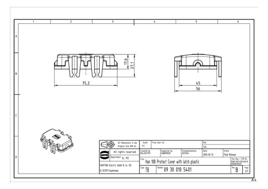 HART Schutzkappe 09300105401 09300105401 