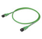 Patchkabel Cat6A 1m gn S/FTP RJ45