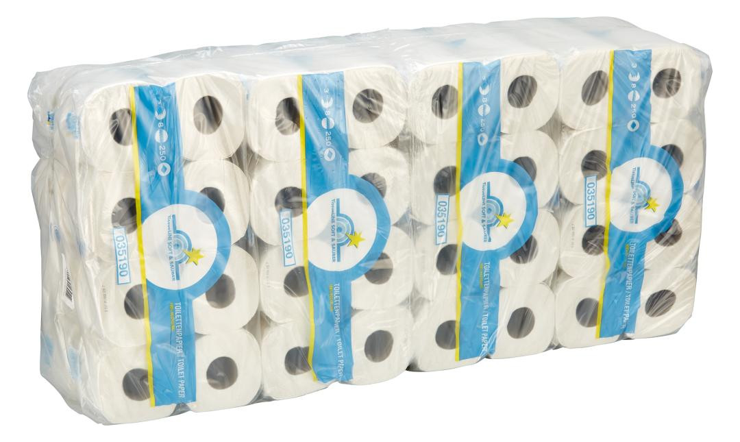 Bild Tissueline Toilettenpapier 250 Blatt - TissueLINE SOFT & SAUBER-1