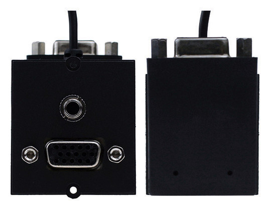 Bachmann Rahmen 1xVGA+Klinke 90° 917.058 