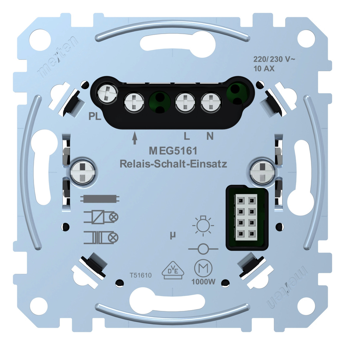 Relais-Einsatz 10A uni 0-2200W NSTeing Verwendbar mit Taste