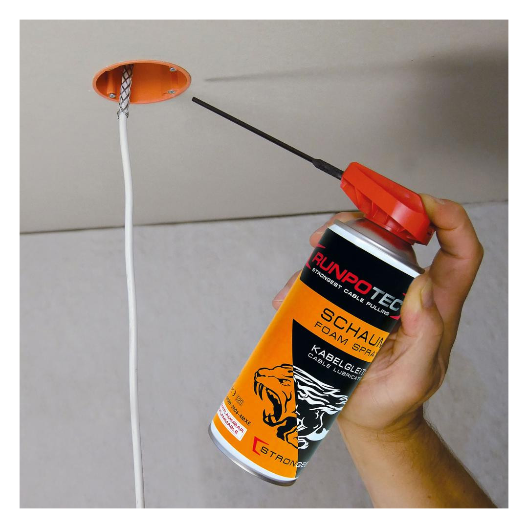 Bild Kabelgleitmittel Schaum 400ml Runpotec-2