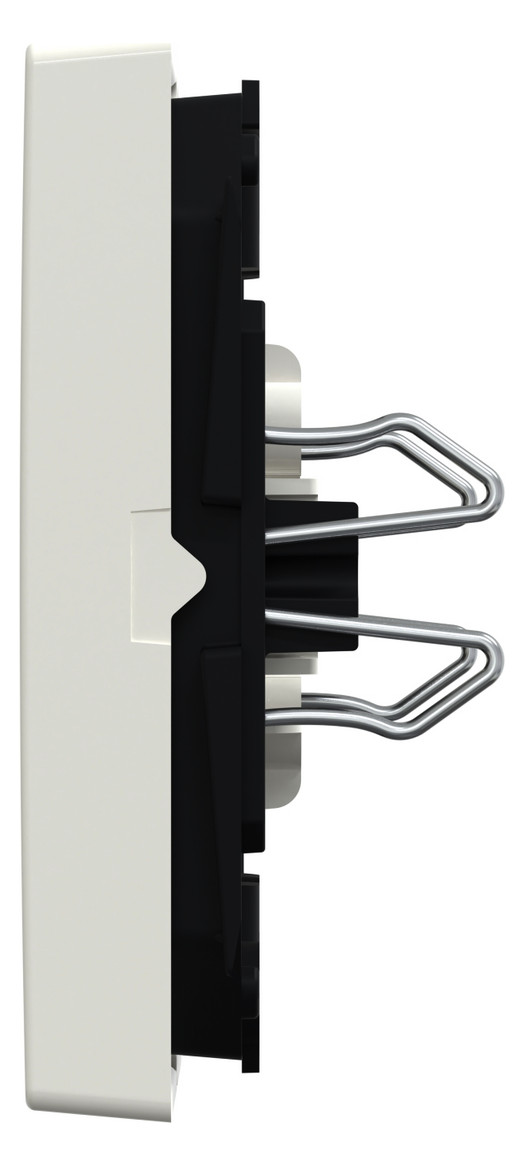 Wippe Serien Schalter System M polws glz Geeignet für Bussystem-Tasterankopplung