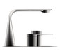 Duravit 2-Loch-Waschtisch-Armatur M D.1 Ausladung 148mm, mit Drehgriff, ohne Zugstangen-Ablaufgarnitur, chrom