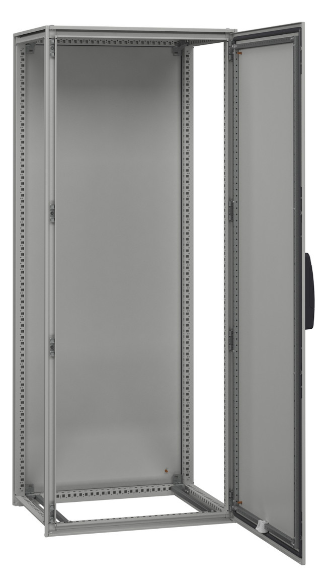 Standschrank ST IP55 B800xH2000xT600mm pulverbesch RAL7035 Koppelbar