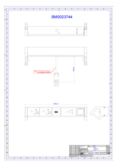 Bachmann DESK2 2xUK 1xUSB C/C  BM0023744 