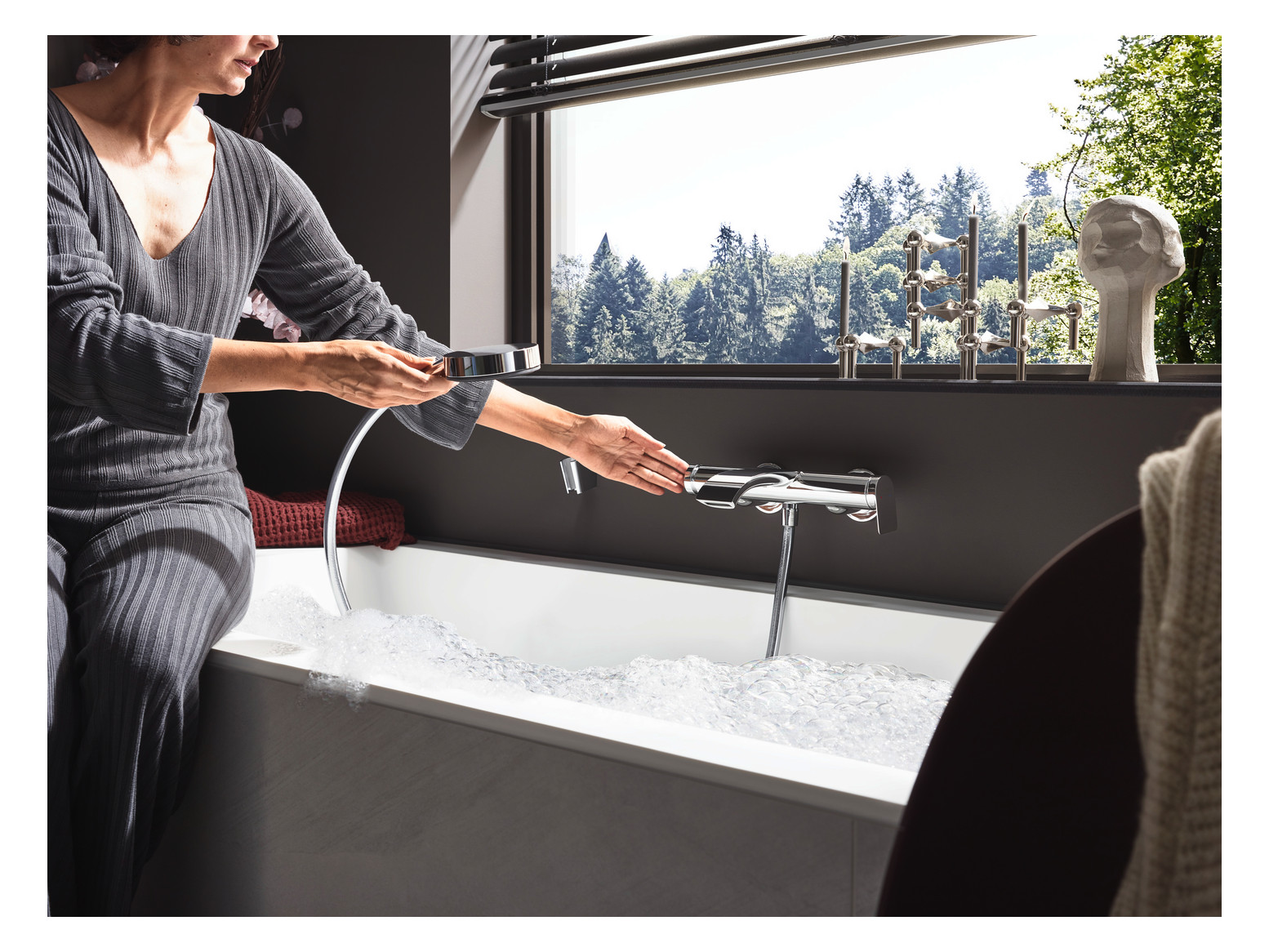 hansgrohe Handbrause Pulsify Select S 105 Activation, 3jet, chrom