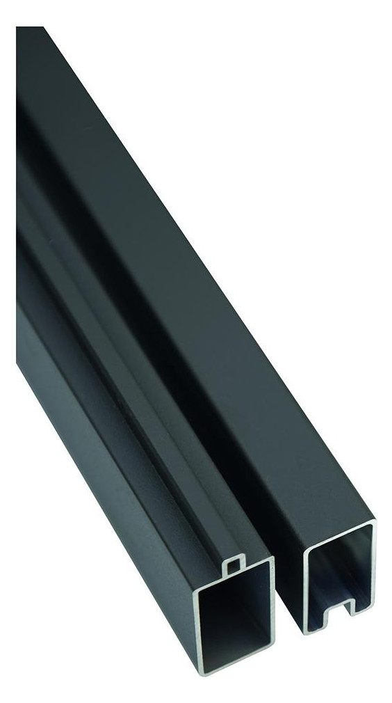 Bild SKÄR-Serie 20x40x1790mm Aluminium ANTHRAZIT SET Start- & Abschlussleiste BPC-Ste - n.a.-0