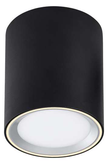 LED-Deckenanbauleuchte FALLON 5,5W 2700K 500lm sw Konv IP20 Ø100x120mm