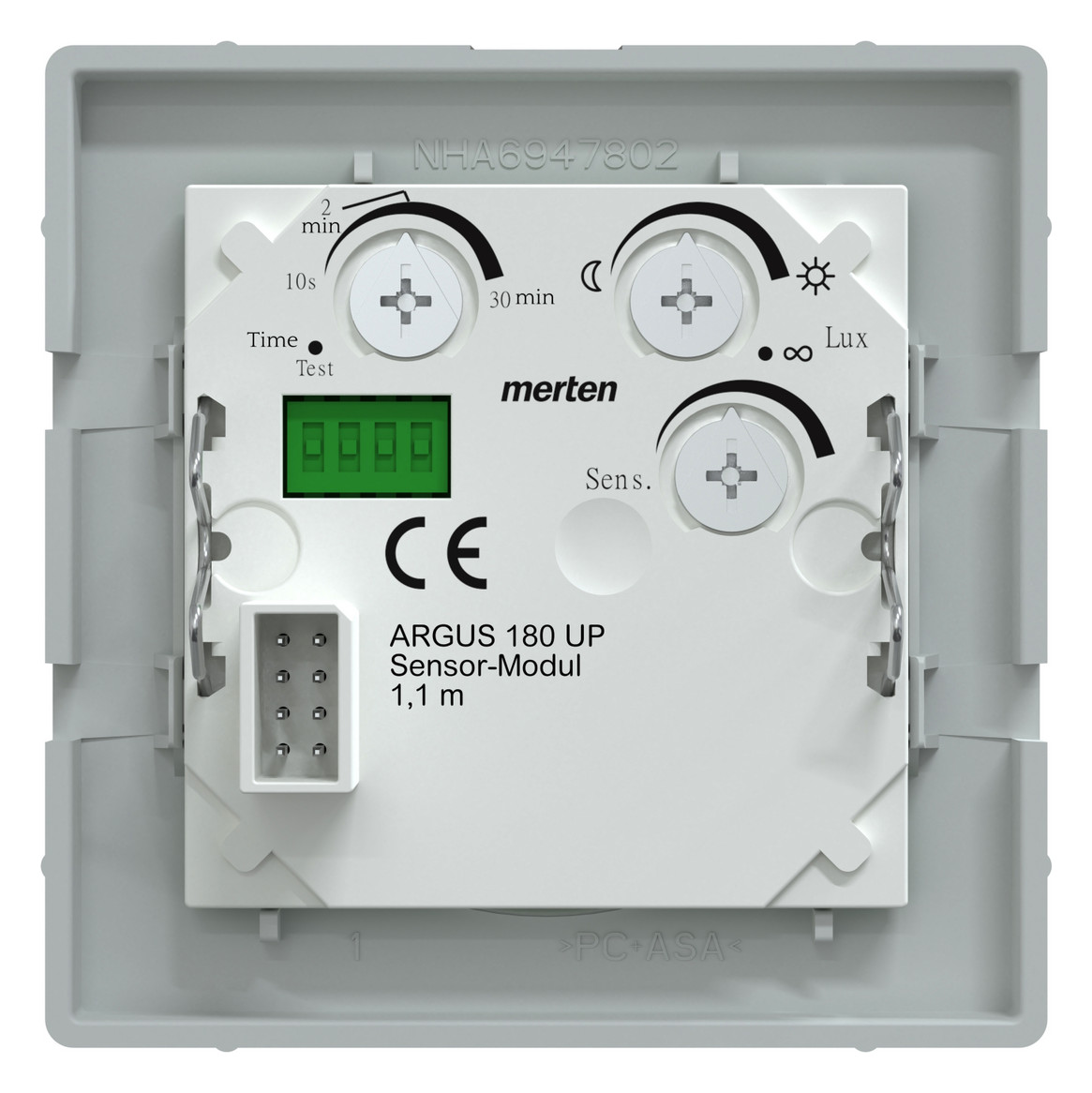 Bewegungsmeldersensor UP System Design UP 180° mokka 1,1m IP20 Vernetzbar