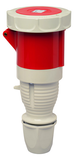 CEE-Kupplung 5p 63A IP67 IP67 400V/rt 6h Schraubkl ger Kst Verschraubung