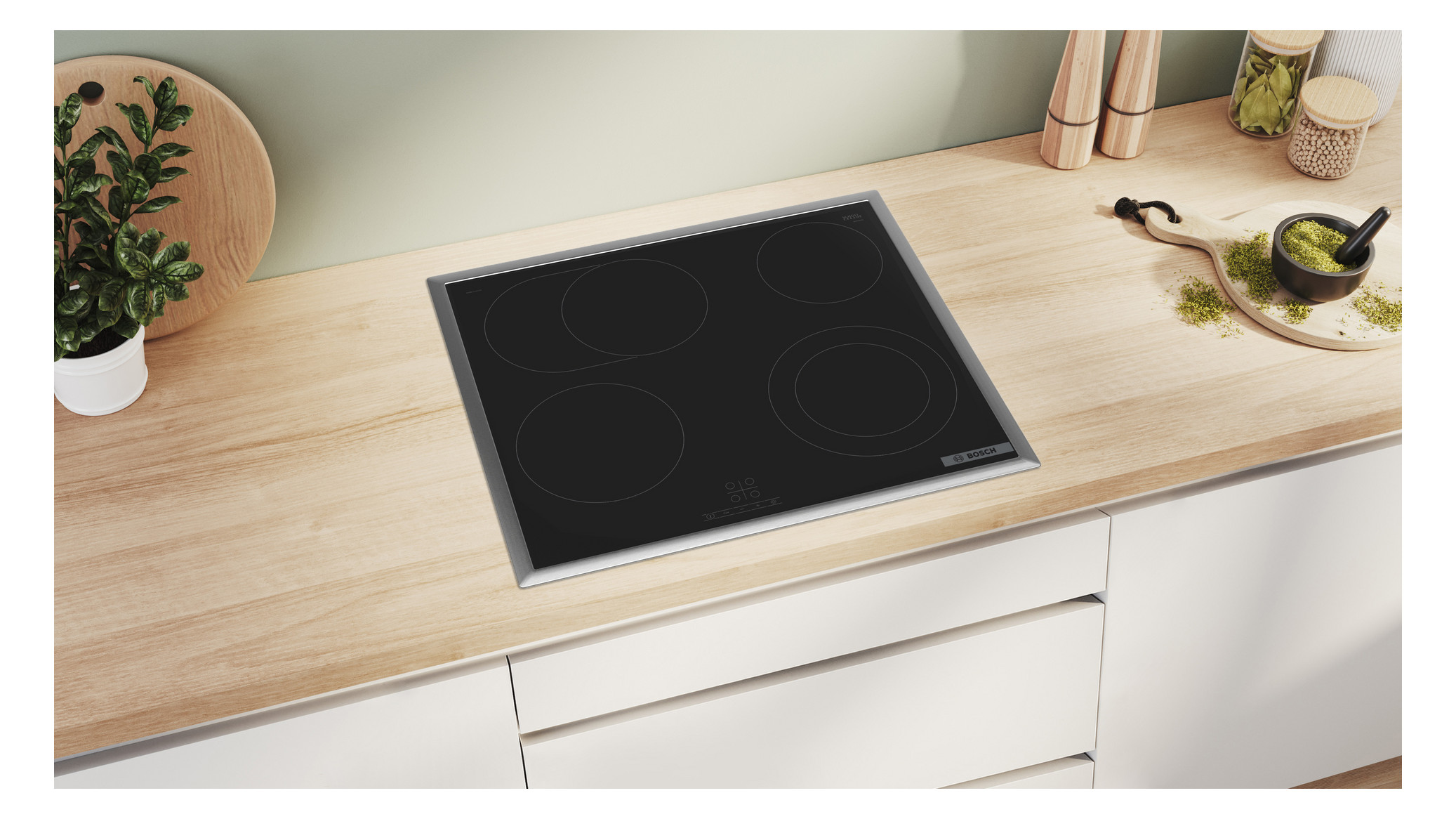 Kochfeld Zweikreisz Bräterz 583x513mm