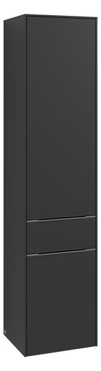 V&B Hochschrank Subway 3.0 40x171x36,2cm, Schanier links/Griff Aluminium glänzend, taupe