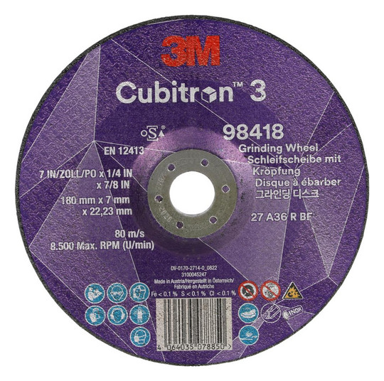 3M-Schruppscheibe Cubitron 3 - 180x7mm