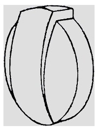 Sanit Ventilkegel chrom