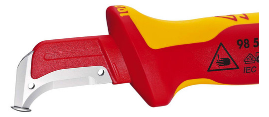 Kabelmesser 38mm Sichel Kst 1000V Schutzisoliert 1000V