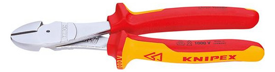 KNIPEX-VDE-Kraft-Seitenschneider 7406 - 250 mm