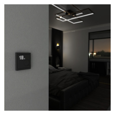 Raumtemperaturregler Zigbee anth mt Bedienelement Mit Vor-Ort Bedienung