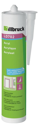 illbruck-Acryl LD702, grau - 310ml