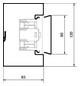 Geräteeinbaukanal ST 130x83mm ver-ws RAL9016 GEB-K besch 9940qmm 2000mm