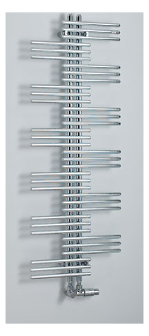 Zehnder Design-Heizkörper yucca YSD-130-080, 1340 x 800 mm, Telegrey 4, RAL 7047, doppellagig