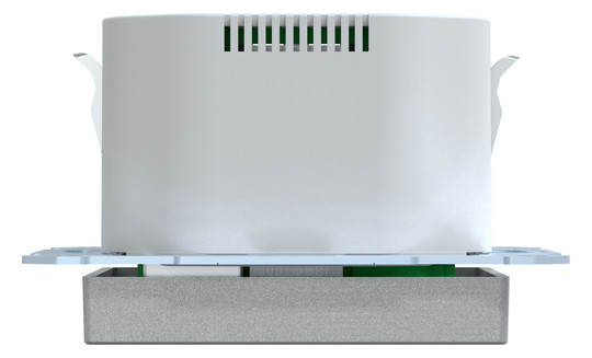 Steckdose 1f alu mt 1USB-A 1USB-C UP m.BS Mit erhöhtem Berührungsschutz IP20