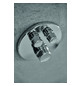 Ideal-Standard Fertigmontageset CeraTherm Navigo rund, 2 Entnahmen, für UP-Brausethermostat, Chrom