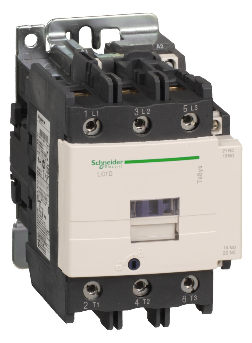 Leistungsschütz 37kW 3S 24VDC 80A 1S+1Ö/Hilf