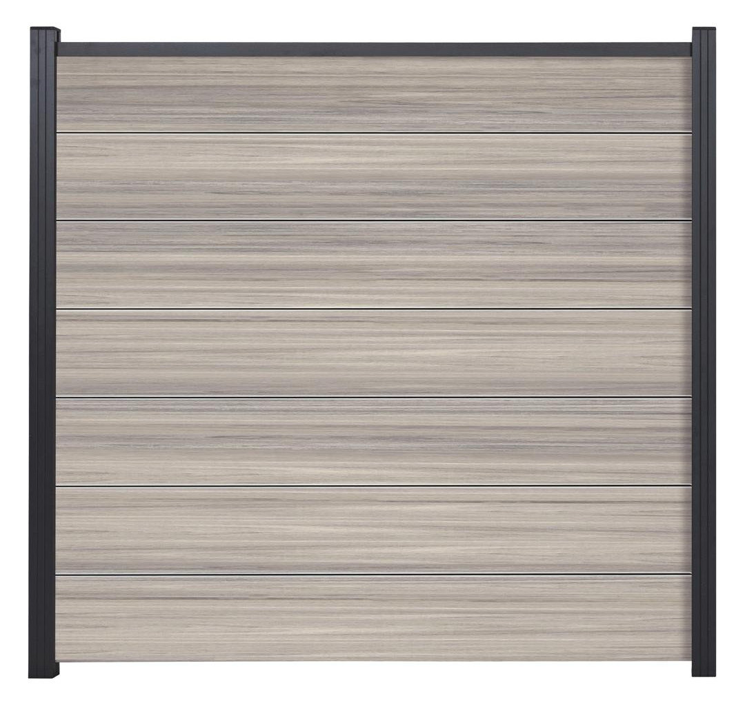 Bild TJÖRN-Serie Zaunset 7 Lamellen 1795 x 24 5 mm coextrudiert AMETHYSTGRAU - n.a.-1