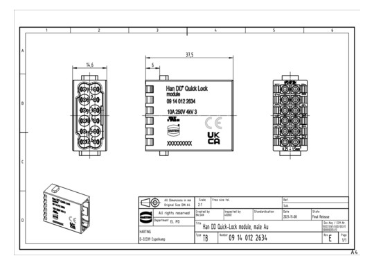 HART Han DD Quick-Lock       09140122634 