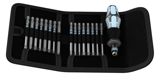 Wera-Bit-Sortiment Kraftform Kompakt 60 Stainless -...