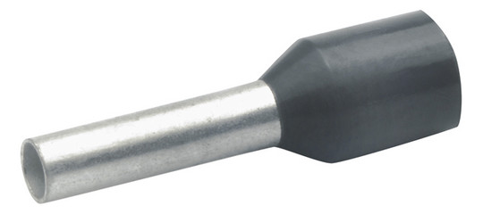 Aderendhülse 1,5qmm 8mm isol PP sw Cu Polypropylen (PP) verzinnt