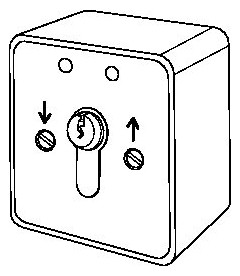 GEZE Geze 100065 SCT222 SCHLÜSSE  100065 
