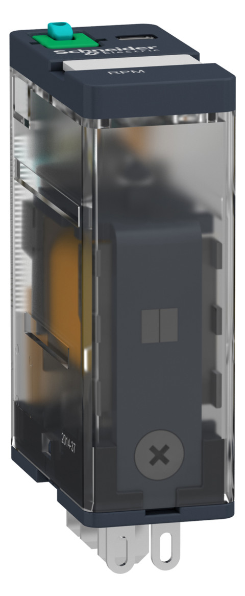 Schaltrelais 1W IP20 14x27x43mm Steckanschl