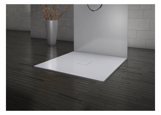 Kaldewei Duschfläche CONOFLAT 786-1 100x100cm, Perl-Effekt, alpinweiß matt