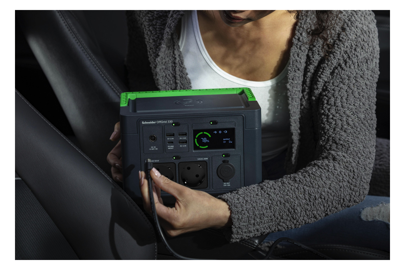 Batteriespeicher 0,332kWh 1Ph 1kW Li-Ion Notstromfähig