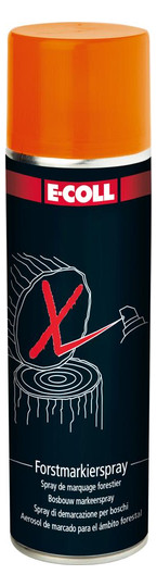 E-COLL-Forstmarkierspray, leuchtorange - 500 ml