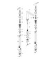 hansgrohe 3-Loch-Waschtisch-Armatur 110 Finoris mit Push-Open-Ablaufgarnitur, mattschwarz