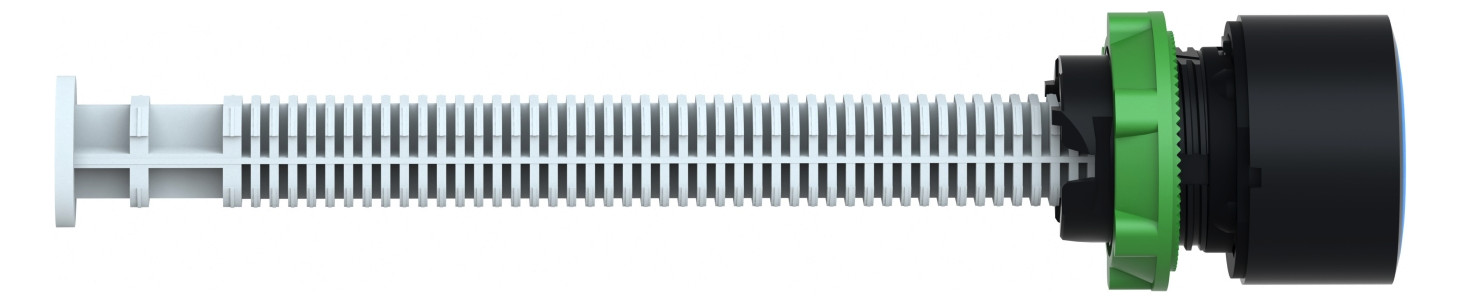 Drucktaster Front 1f bl Ø22,5mm rnd IP66 Tastend