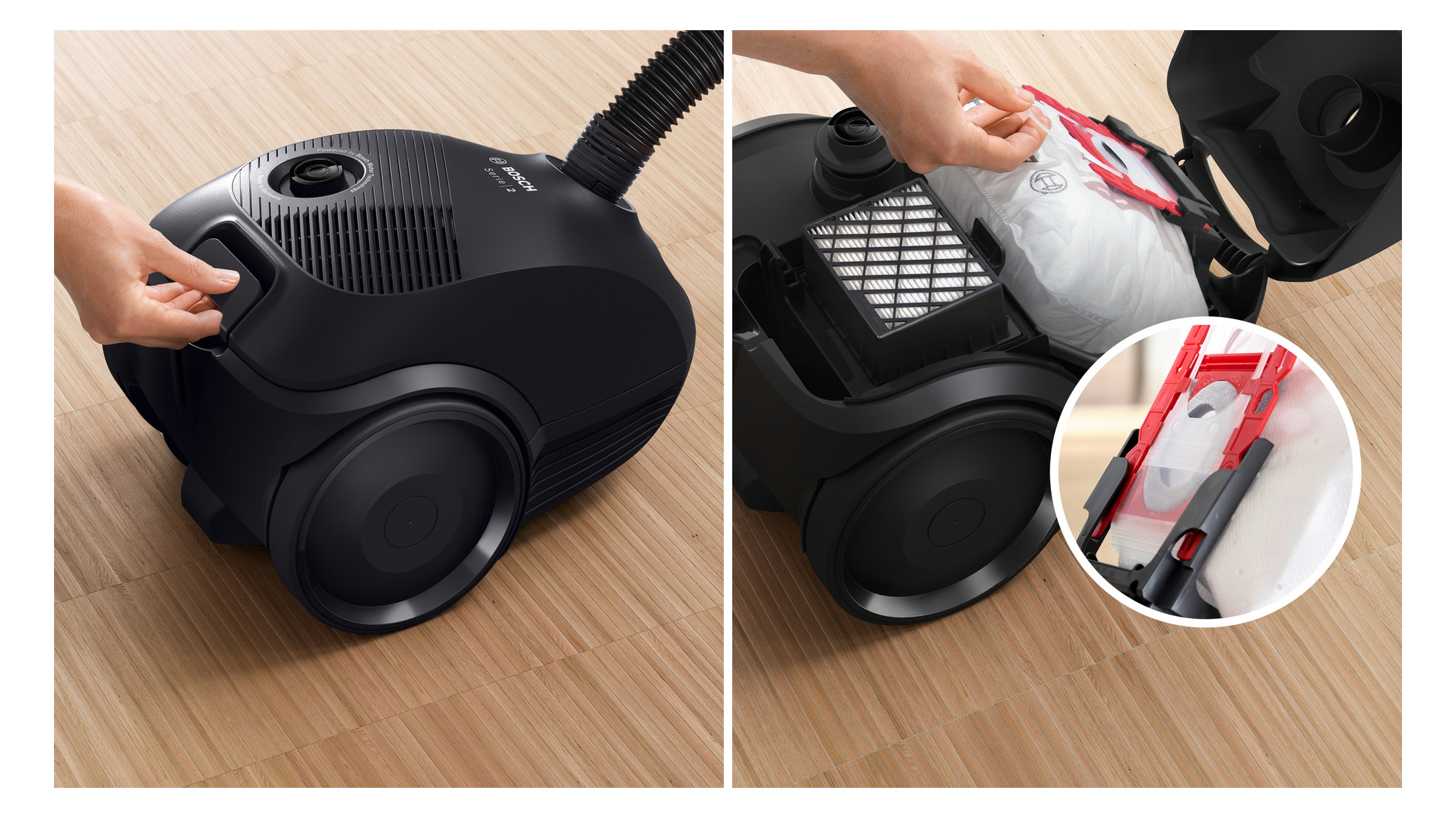 Bodenstaubsauger 600W 220 80dB sw 4,2kg 3,5l 220-240V Microfilter 5m