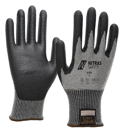 NITRAS-Schnittschutzhandschuh 6705 - Gr.8