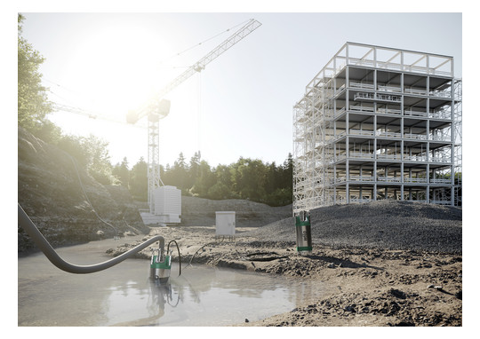 Wilo Schmutzwasser-Tauchmotorpumpe Padus PRO M05/T025-540/O, 2,5 kW, 400 V, Storz C