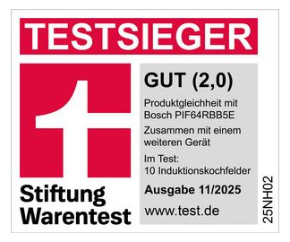 Induktionsfeld autark Bräterz 583x513mm