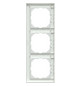 Rahmen 3f akws glz M-Pure Kst f.GEB-K aktivweiß Unterputzmontage Thermopl