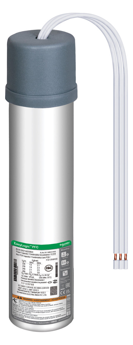 Kondensator 40,5uF 480V Ø70x245mm Leistungs-Kondensator