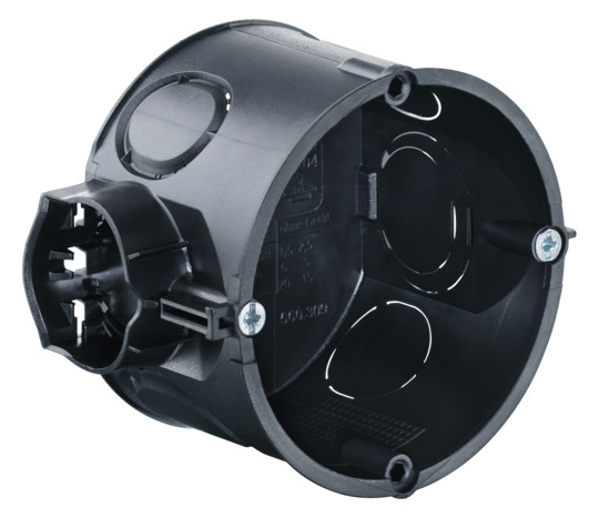 Gerätedose UP Ø60x46mm Kst rnd IP2X