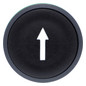 Drucktaster Front 1f sw Ø22mm rnd IP66 Tastend