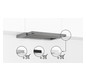 Dunstabzugshaube Flschirm 600mm si A LED 62dB 405cbm/h Ø120-150mm 4st Abl/Uml