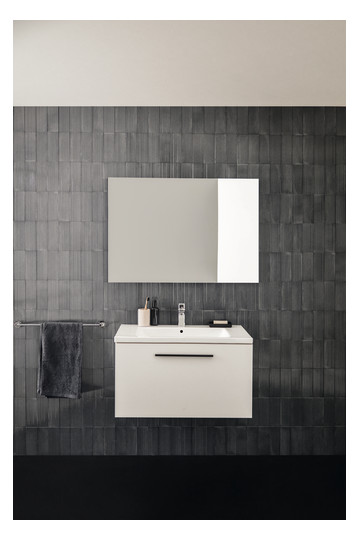 Ideal-Standard Möbel-Waschtisch i.life B 81x51x18cm, mit Hahnloch/Überlauf, weiß